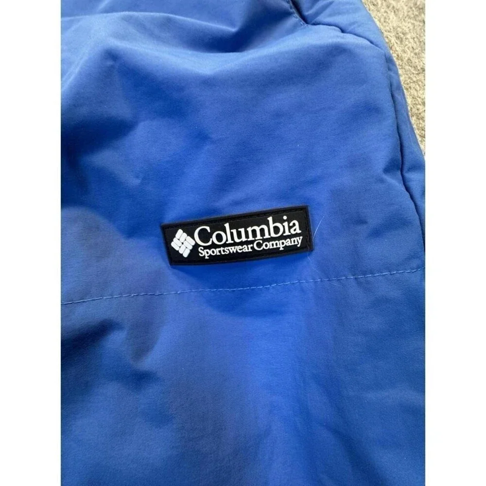 Columbia Mens Winter Trainer Large Blue Omni-Shade Retro 90's Pants